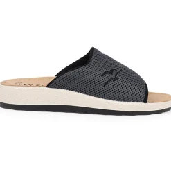 Fly Flot Mule Sandals - Grey