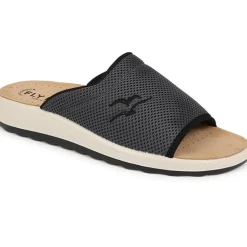 Fly Flot Mule Sandals - Grey