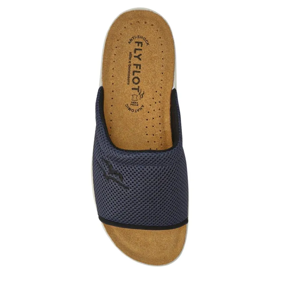 Fly Flot Mule Sandals - Navy