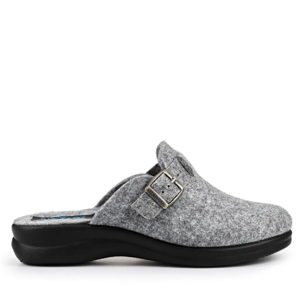 FlyFlot Self-Moulding Clogs - Grey