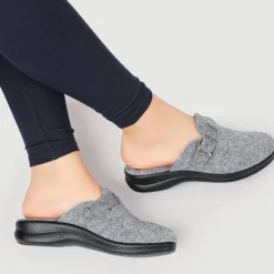 FlyFlot Self-Moulding Clogs - Grey