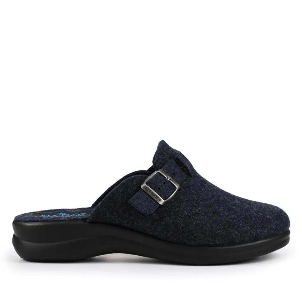 FlyFlot Self-Moulding Clogs - Navy