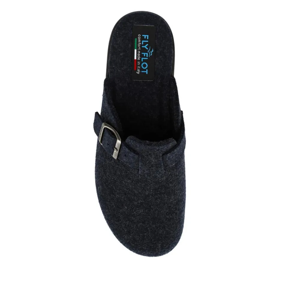 FlyFlot Self-Moulding Clogs - Navy
