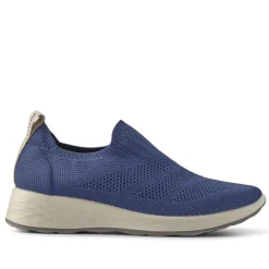 Fly Flot Self Moulding Slip On Trainers - Blue