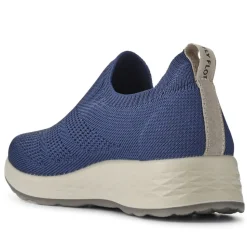 Fly Flot Self Moulding Slip On Trainers - Blue