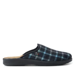 Fly Flot Shock Absorbing Mule Slippers - Black Multi
