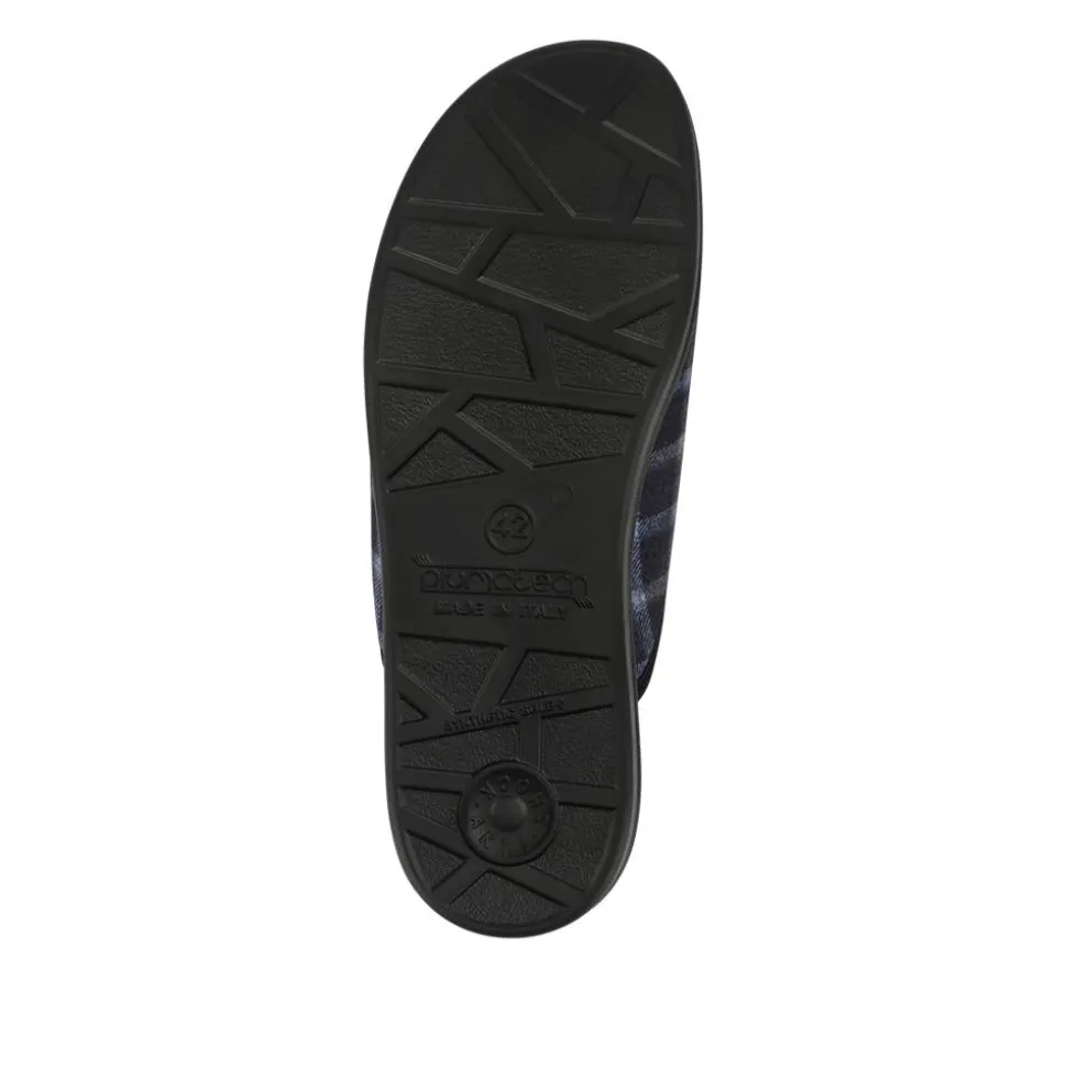 Fly Flot Shock Absorbing Mule Slippers - Blue Multi