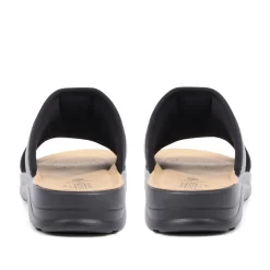 Fly Flot Slip On Mule Sandals - Grey