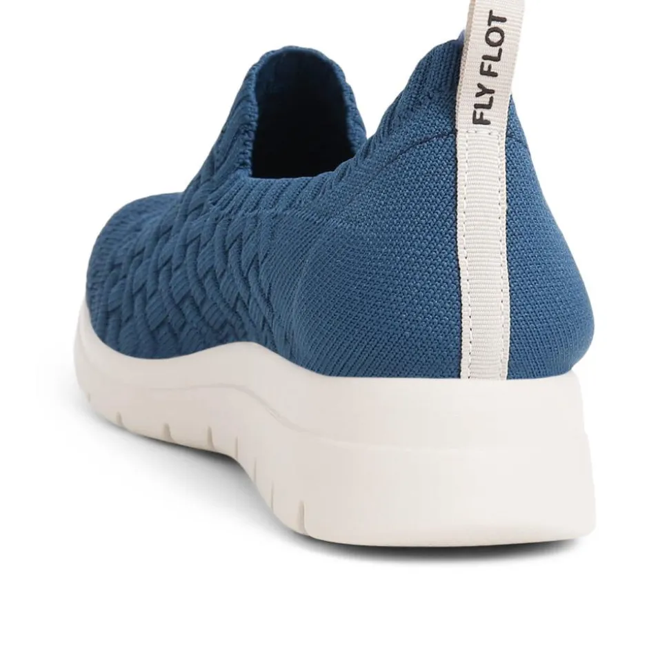 Fly Flot Slip On Trainers - Blue
