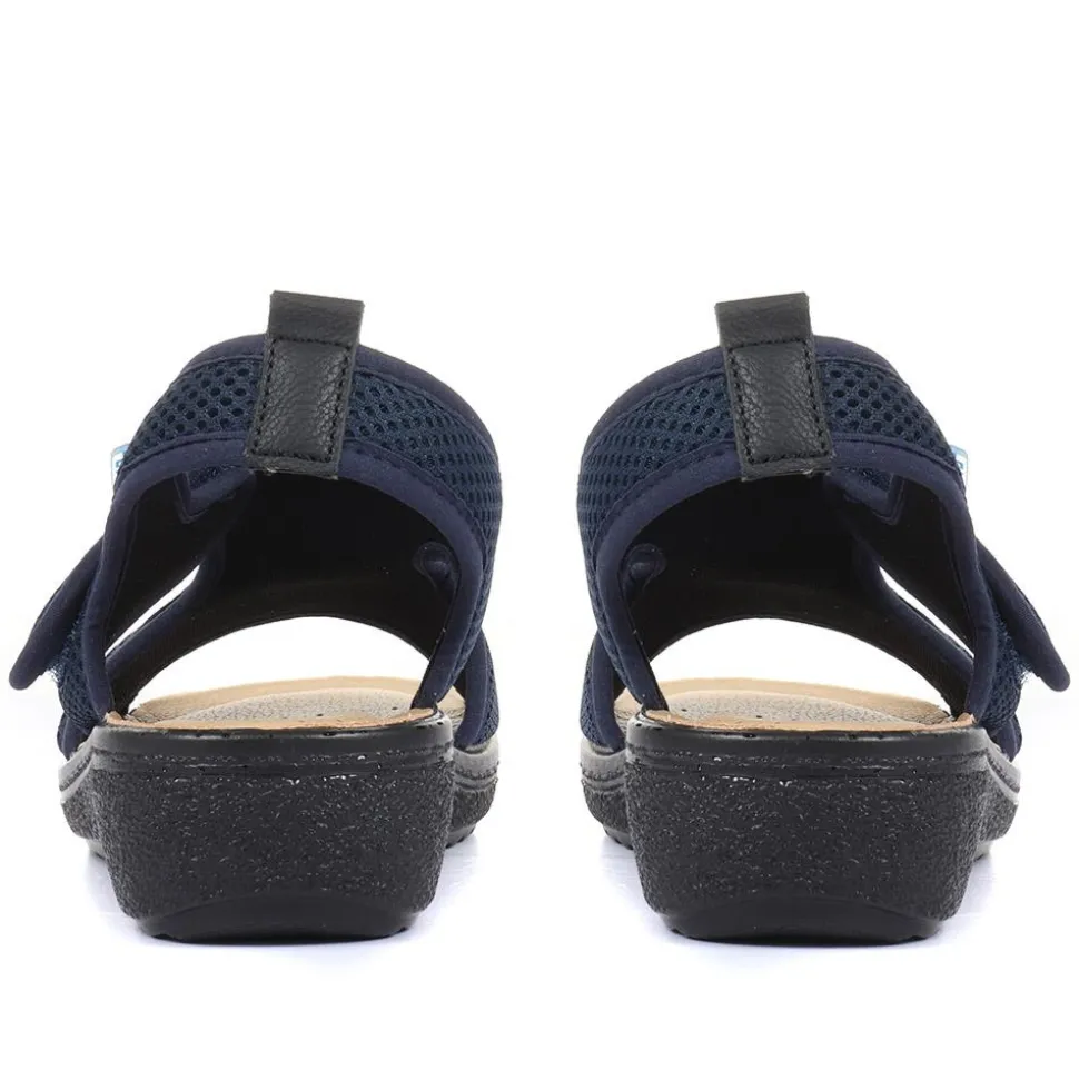 Fly Flot Touch Fastening Sandals - Navy