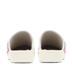 Fly Flot Wide Fit Anatomic Clogs - Fuschia