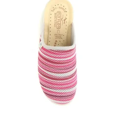 Fly Flot Wide Fit Anatomic Clogs - Fuschia