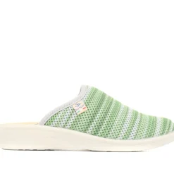 Fly Flot Wide Fit Anatomic Clogs - Green