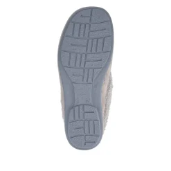 Frostie Suede Leather Full Slippers - Grey
