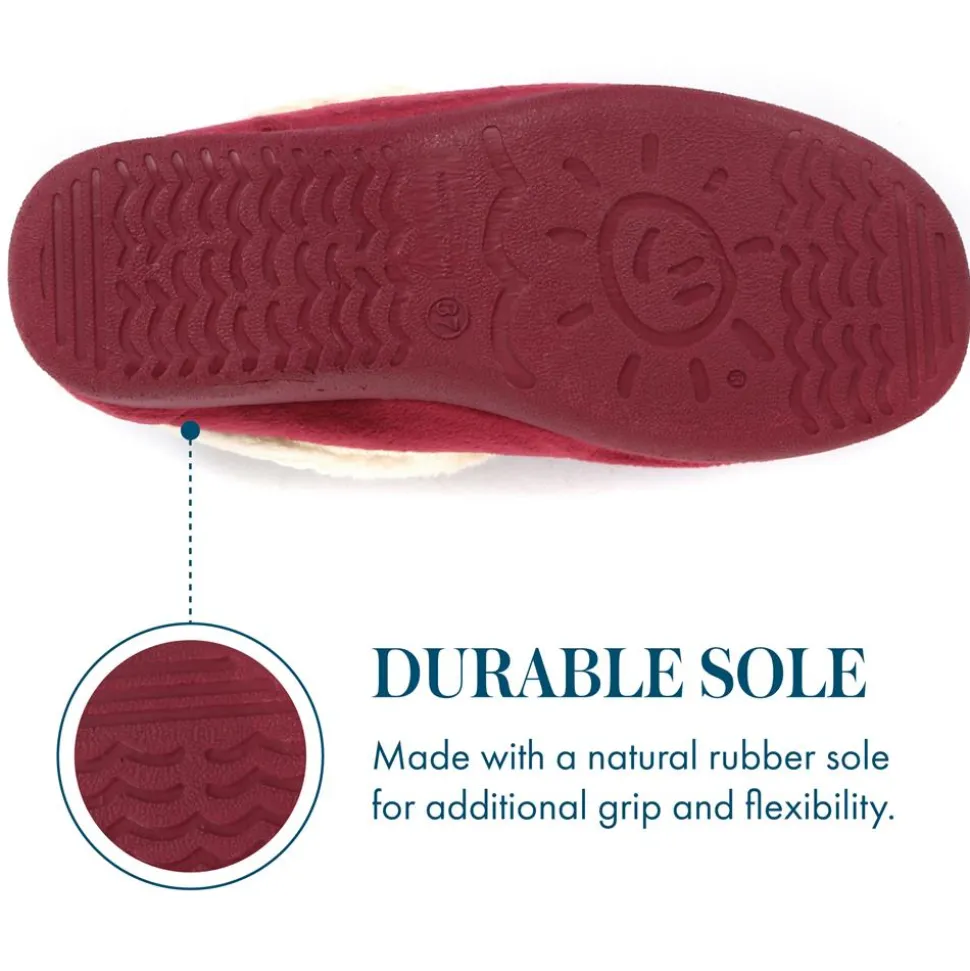 Full Slipper - Burgundy