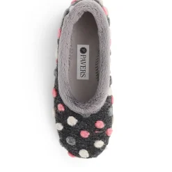 Full Slippers - Dark Grey Multi