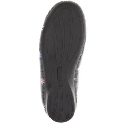 Full Slippers - Grey Floral