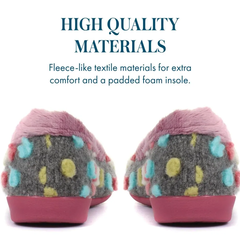 Full Slippers - Grey Multi