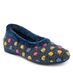 Full Slippers - Navy Multi