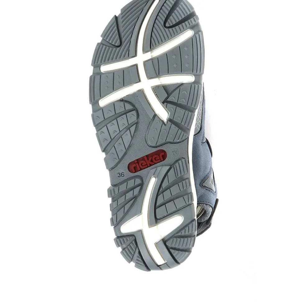 Fully Adjustable Daily Sandals - Denim