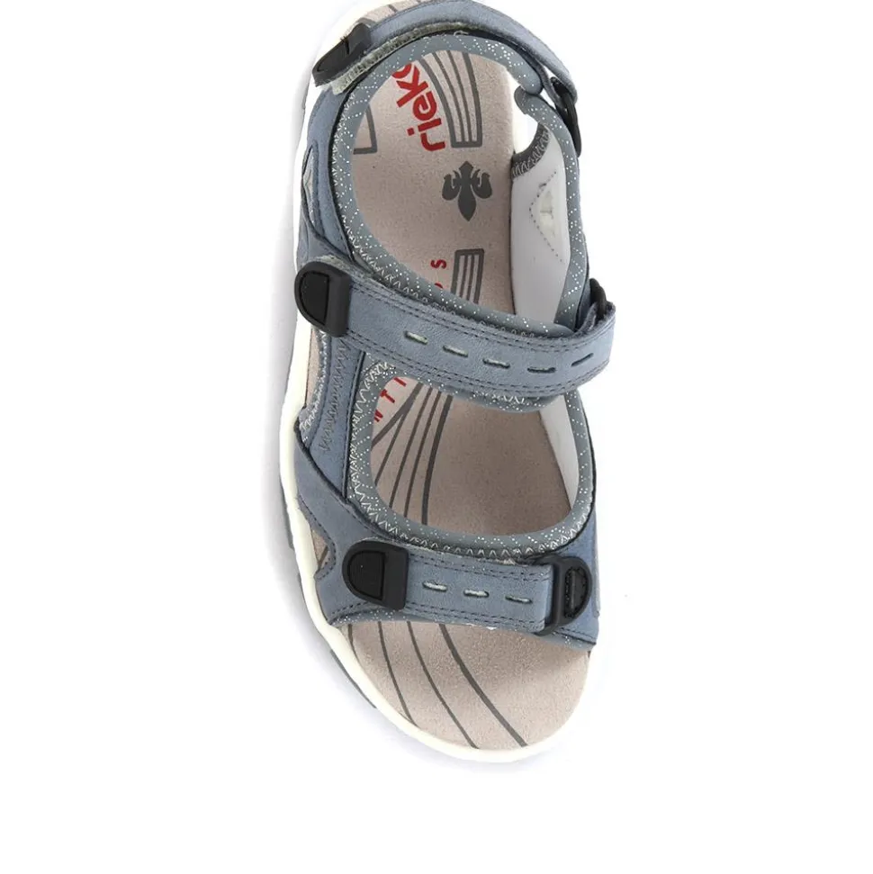 Fully Adjustable Daily Sandals - Denim