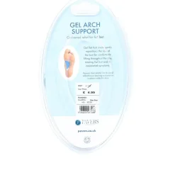 Gel Arch Supports for Flat Feet - Blue-White