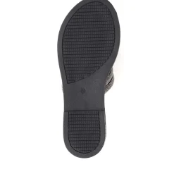 Ghita Calf Leather Sandals - Black