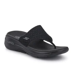 Go Walk Arch Fit Sandals - Black
