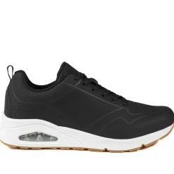 Grippy Lace-Up Trainers - Black