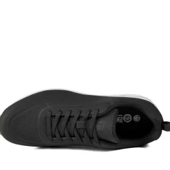 Grippy Lace-Up Trainers - Black