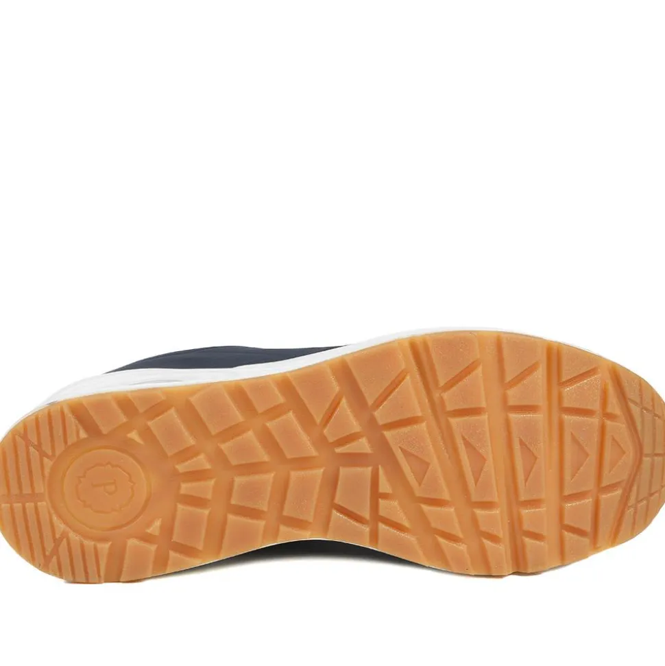 Grippy Lace-Up Trainers - Navy