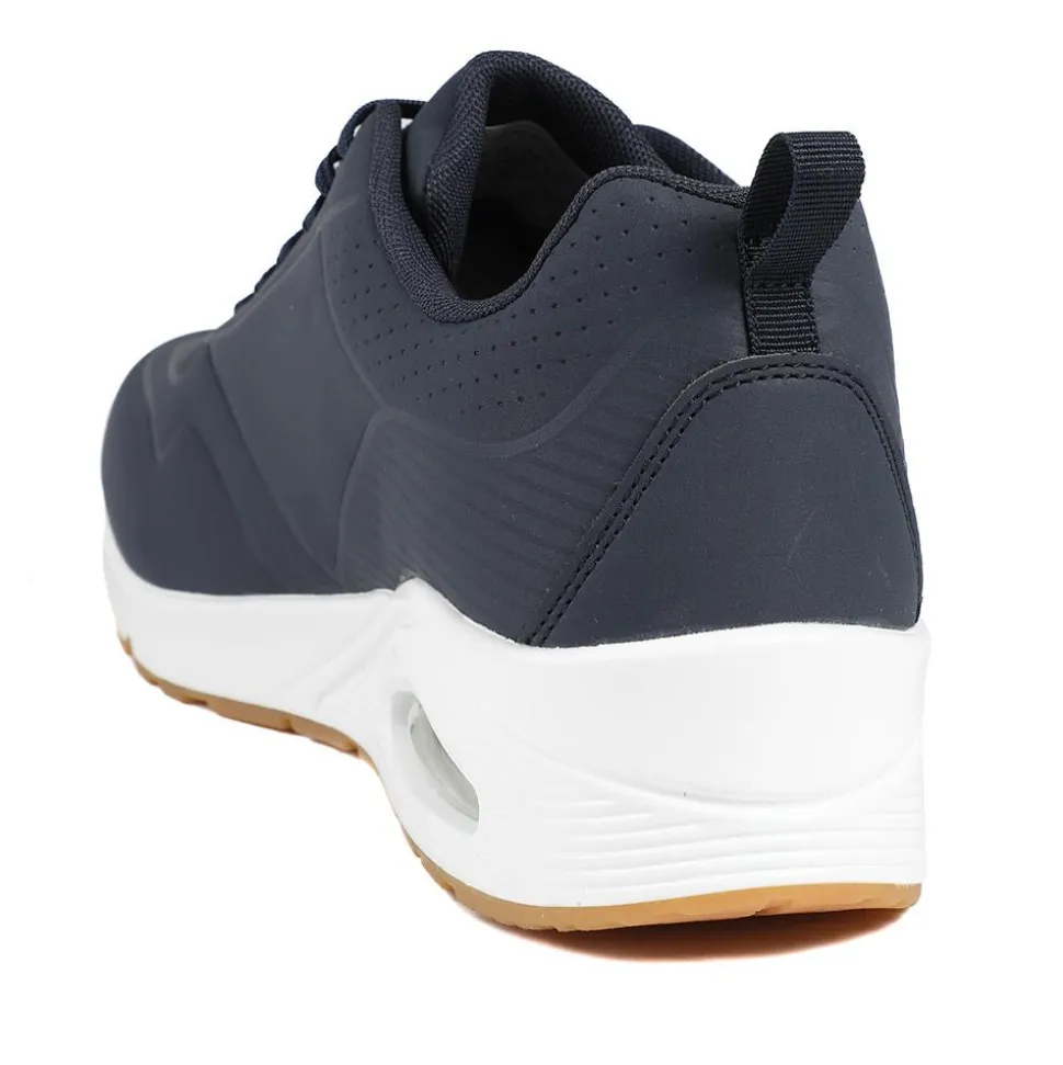 Grippy Lace-Up Trainers - Navy