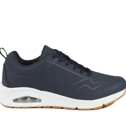 Grippy Lace-Up Trainers - Navy