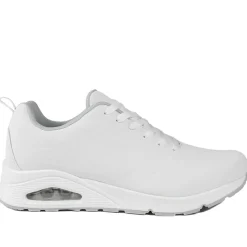 Grippy Lace-Up Trainers - White