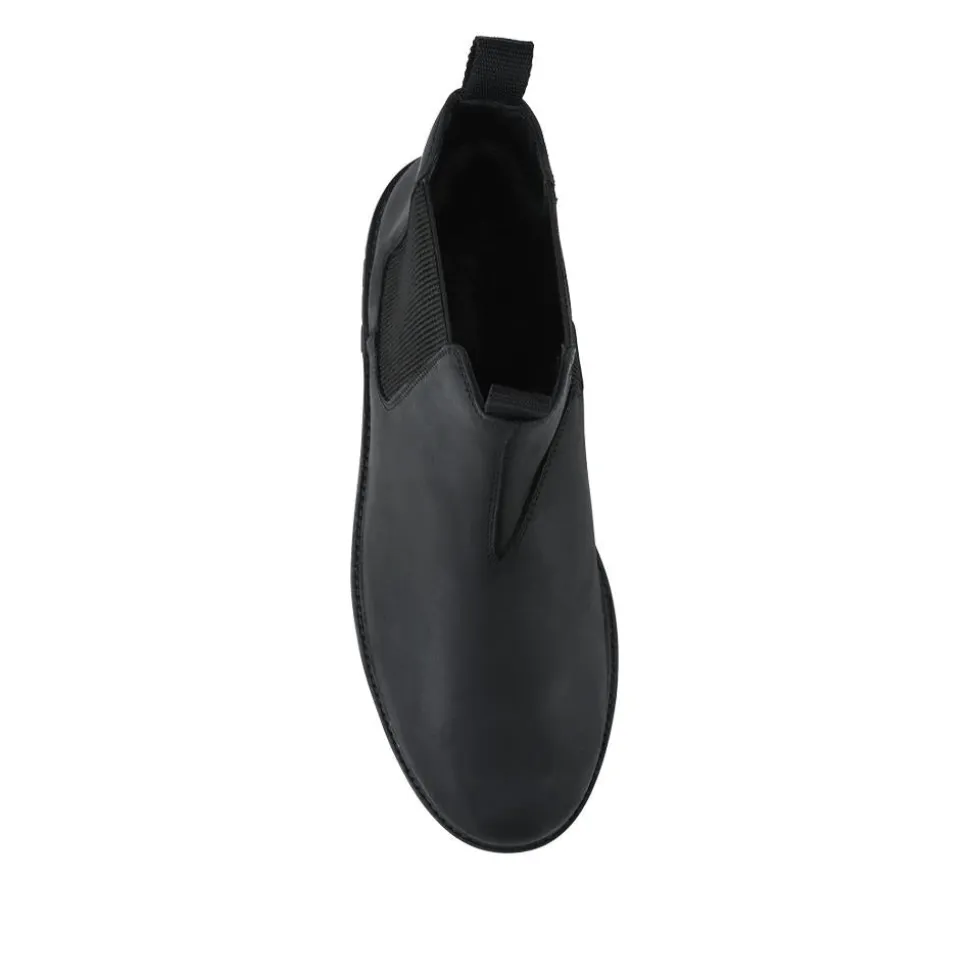 Hamburg Leather Waterproof Chelsea Boots - Black