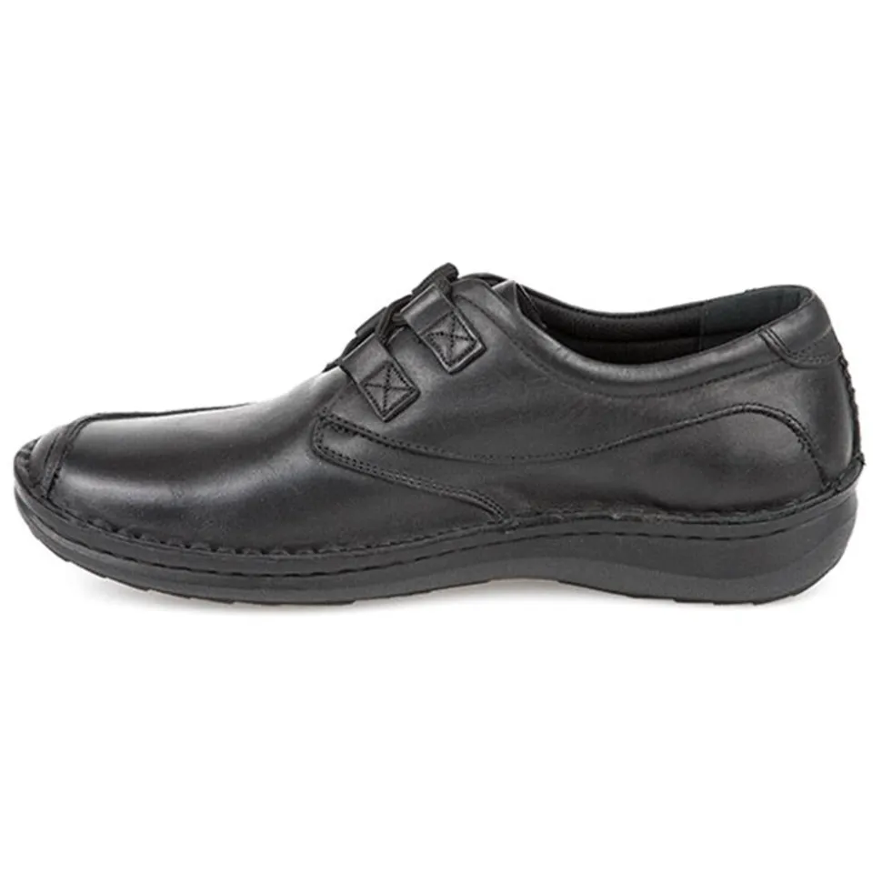Handmade Leather Shoes - Black Antique