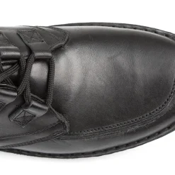 Handmade Leather Shoes - Black Antique