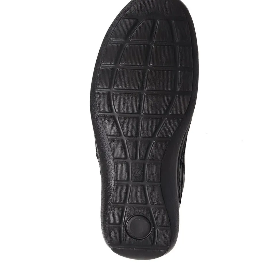 Handmade Leather Shoes - Black Antique
