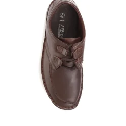 Handmade Leather Shoes - Dark Brown