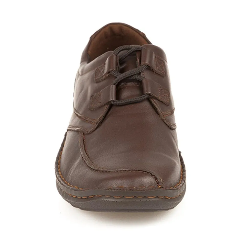 Handmade Leather Shoes - Dark Brown