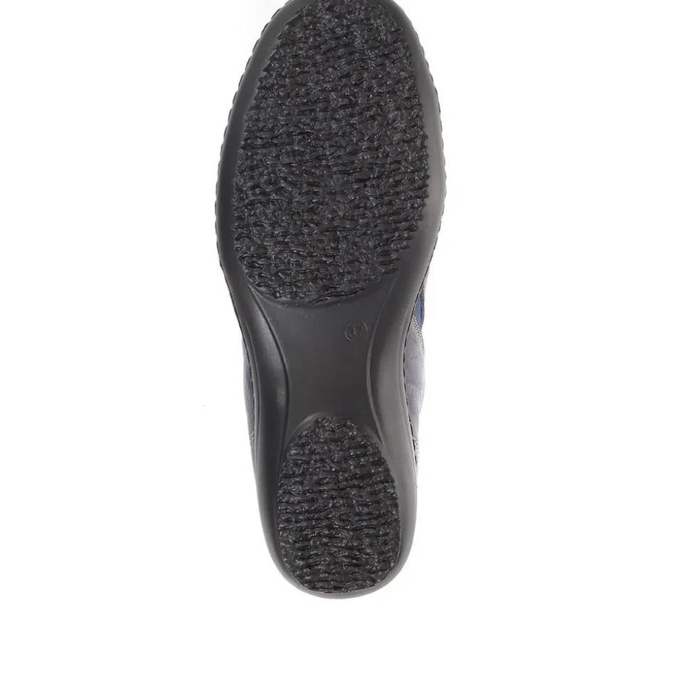 Handmade Leather Shoes - Navy