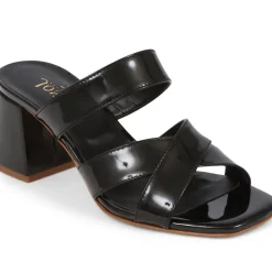 Harrietta Mule Sandals - Black