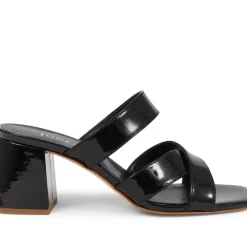 Harrietta Mule Sandals - Black