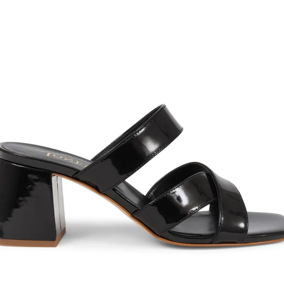 Harrietta Mule Sandals - Black