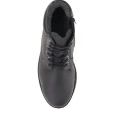 Hayle Water-Resistant Ankle Boots - Black