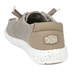 HeyDude Wendy Stretch Mesh Shoes - Beige