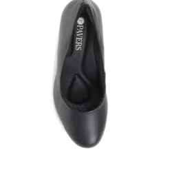 High Heel Court Shoes - Black