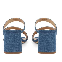 Honour Heeled Sandals - Denim