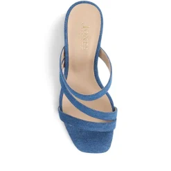 Honour Heeled Sandals - Denim