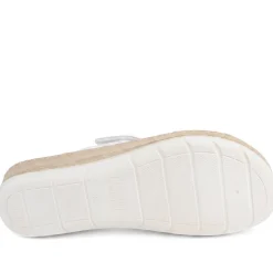 Inblu Dual Adjustable Fasten Strap Sandals - White